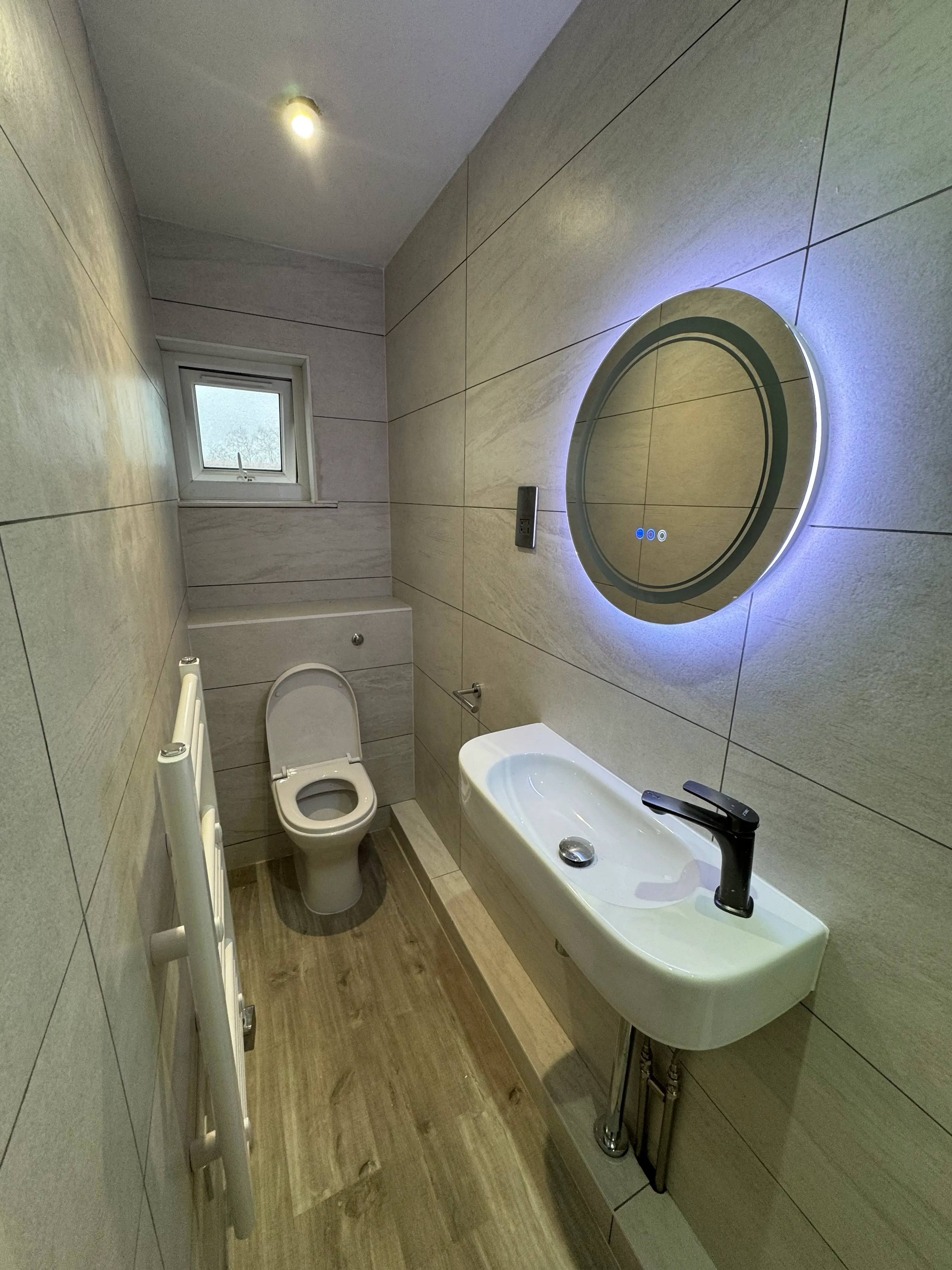 Bathroom after renovation