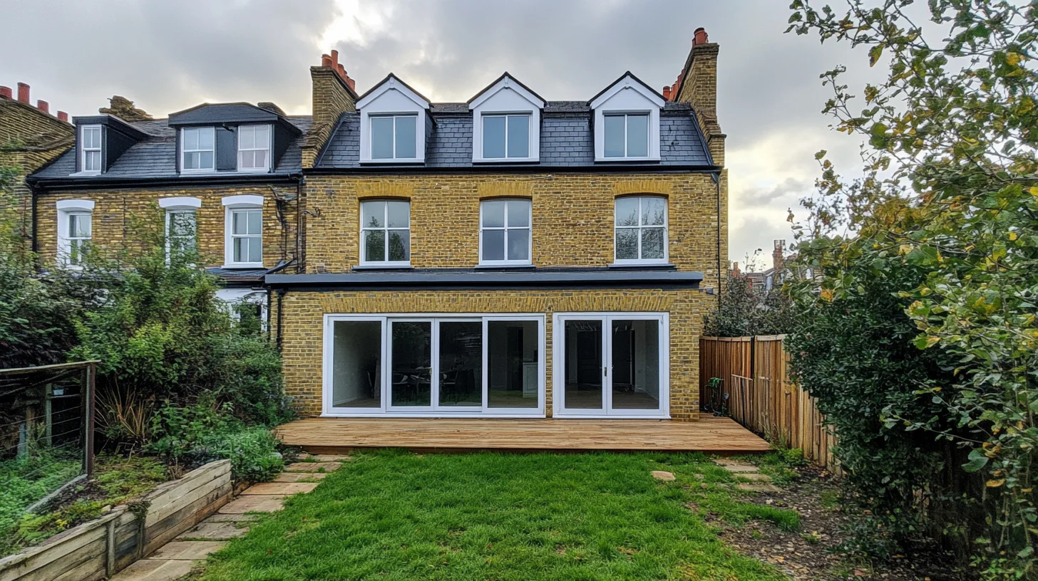 Loft and extension combination exterior