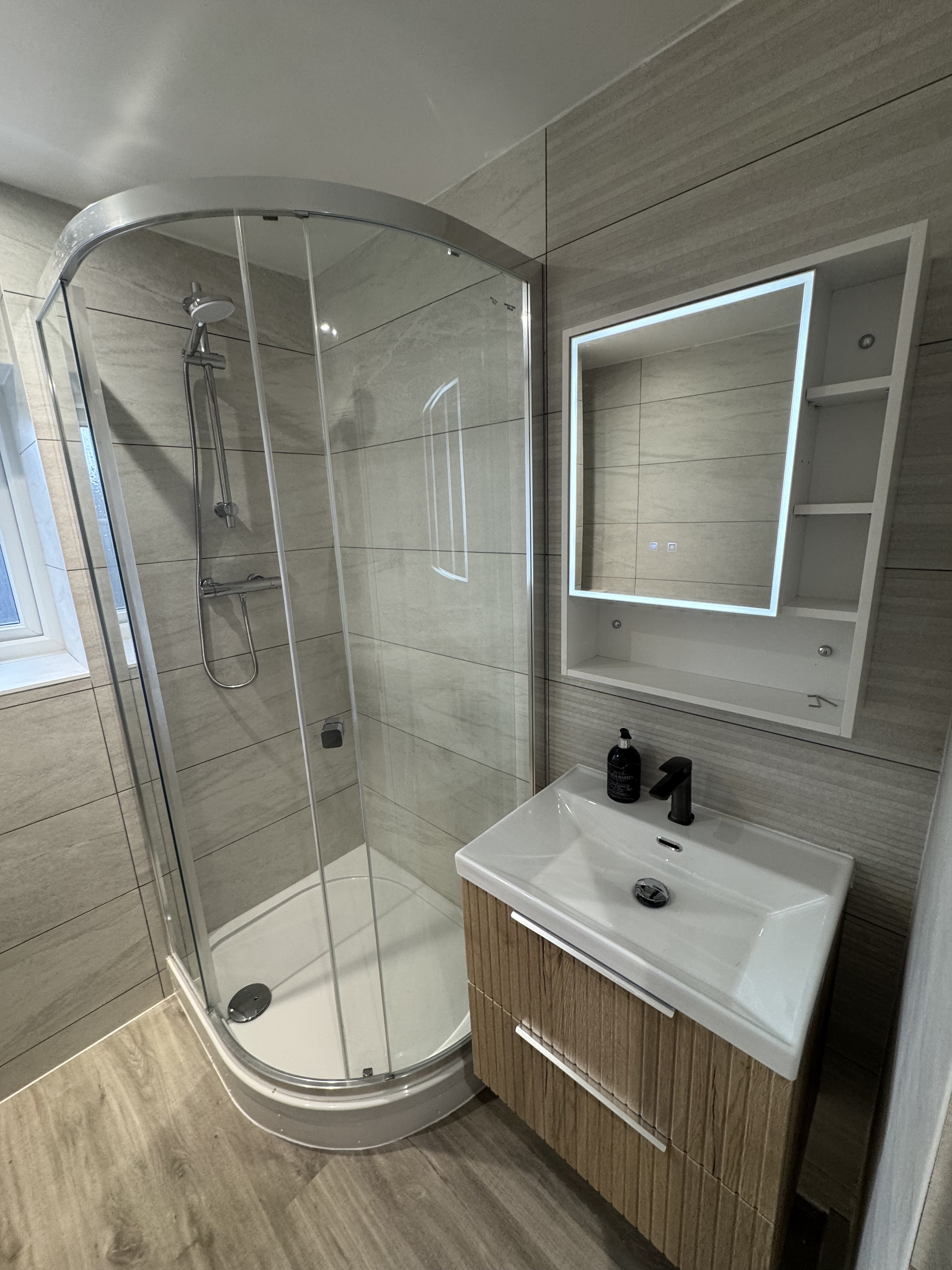 Bathroom after renovation