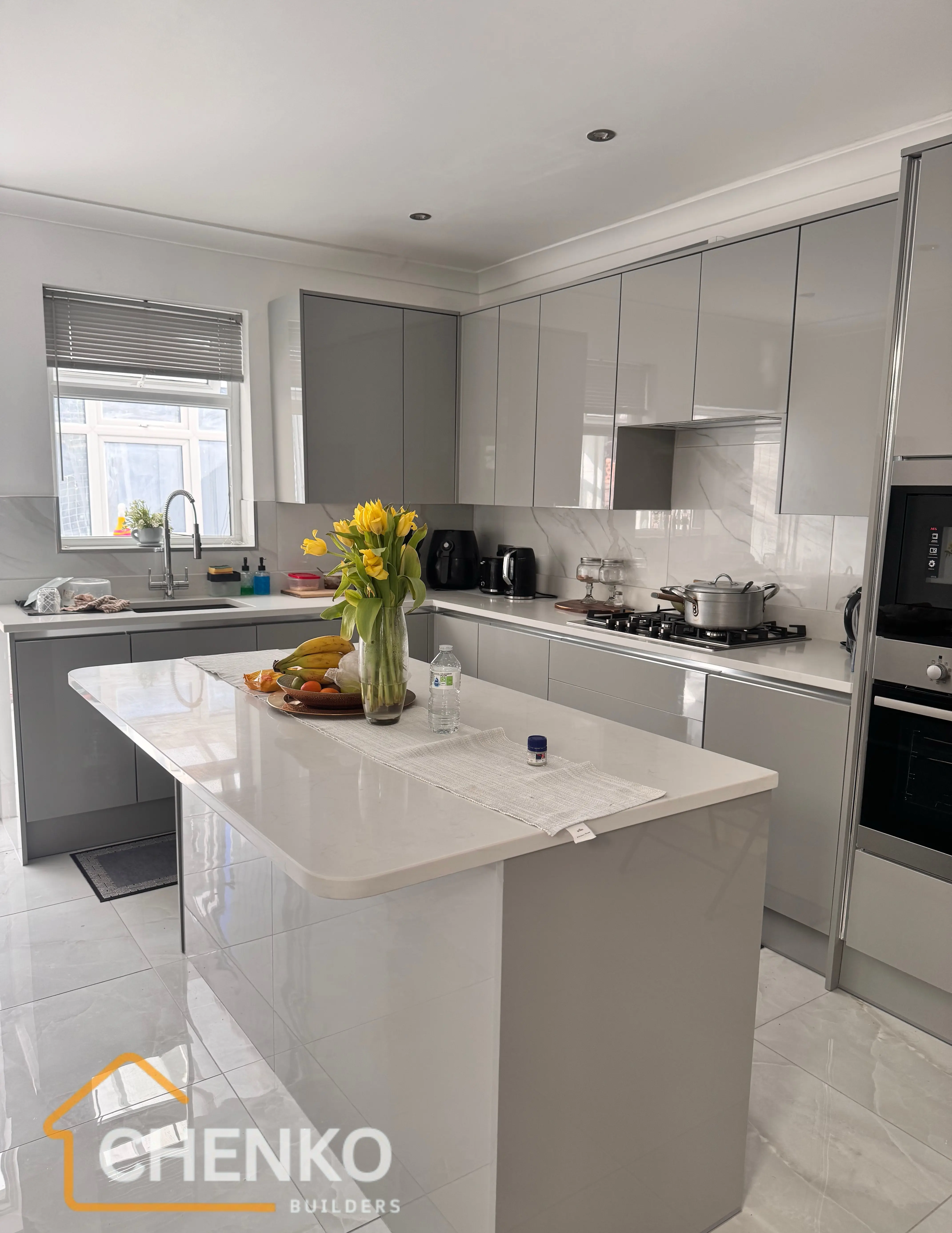 Completed kitchen refurbishment