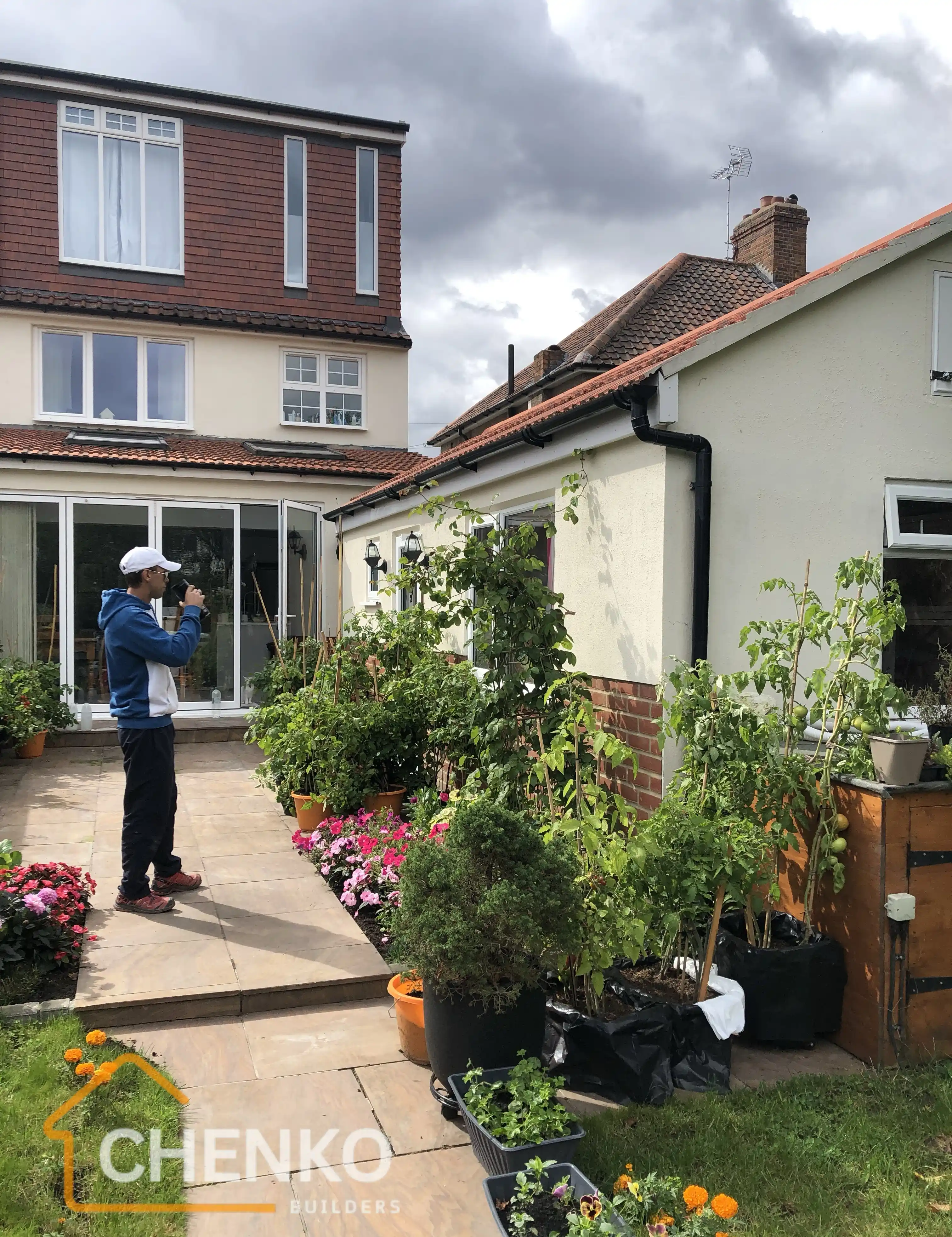 Loft and extension in Hackney