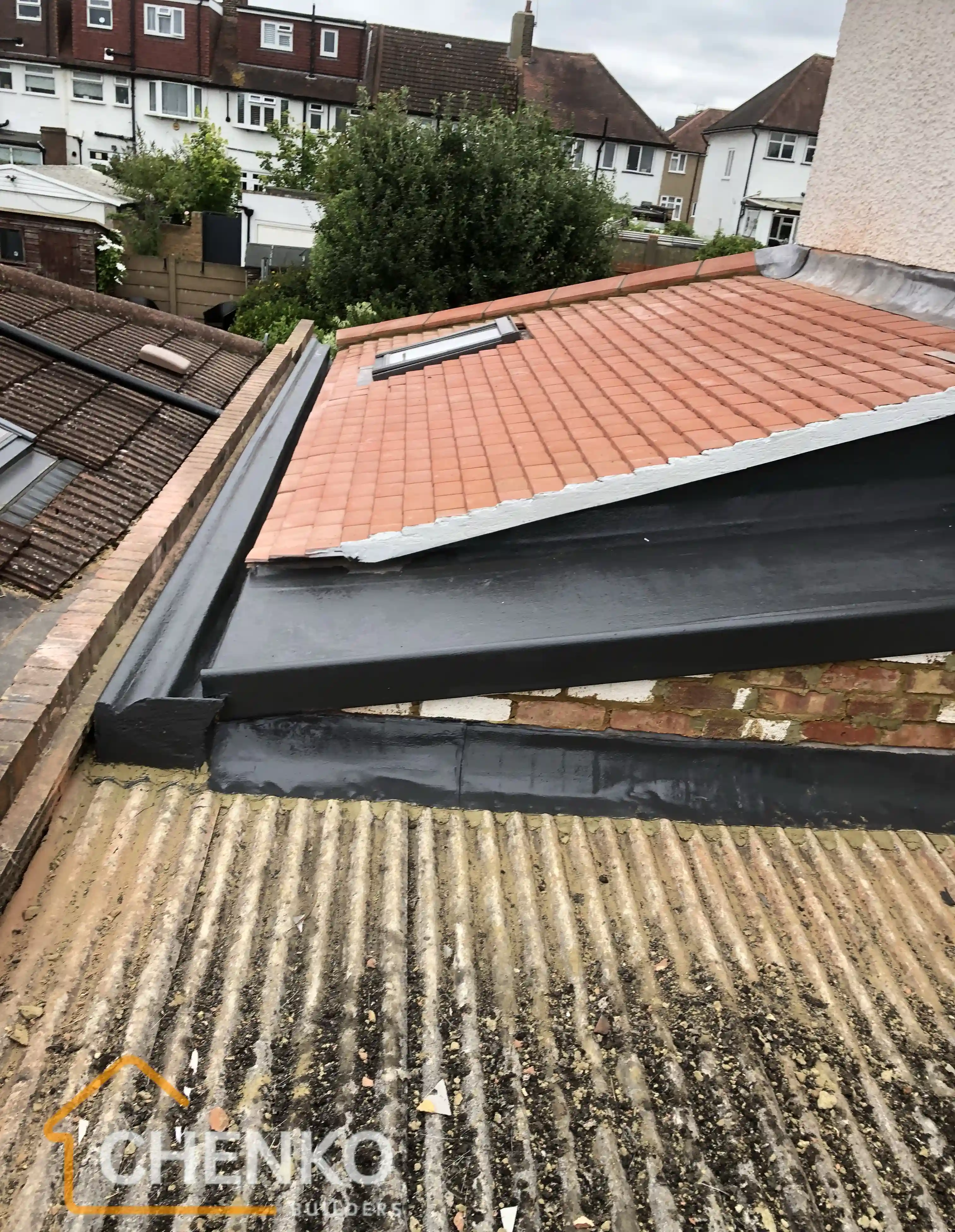 New roof and skylights, Greenwich - angle 2